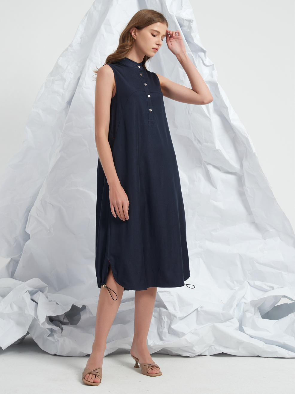 PARACHUTE MIDI DRESS