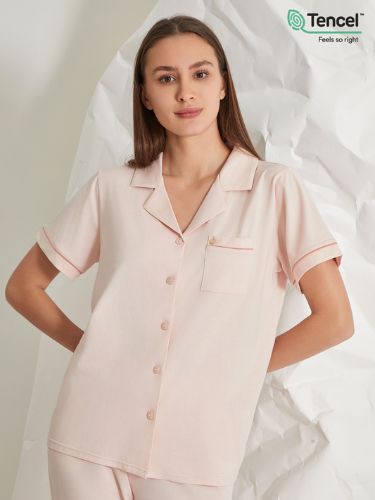 TENCEL™ Modal Short Sleeve Loungewear Set